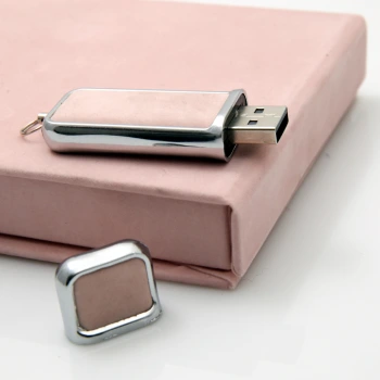 Zestaw welur różowy pendrive w pudełku (8GB 3.0)